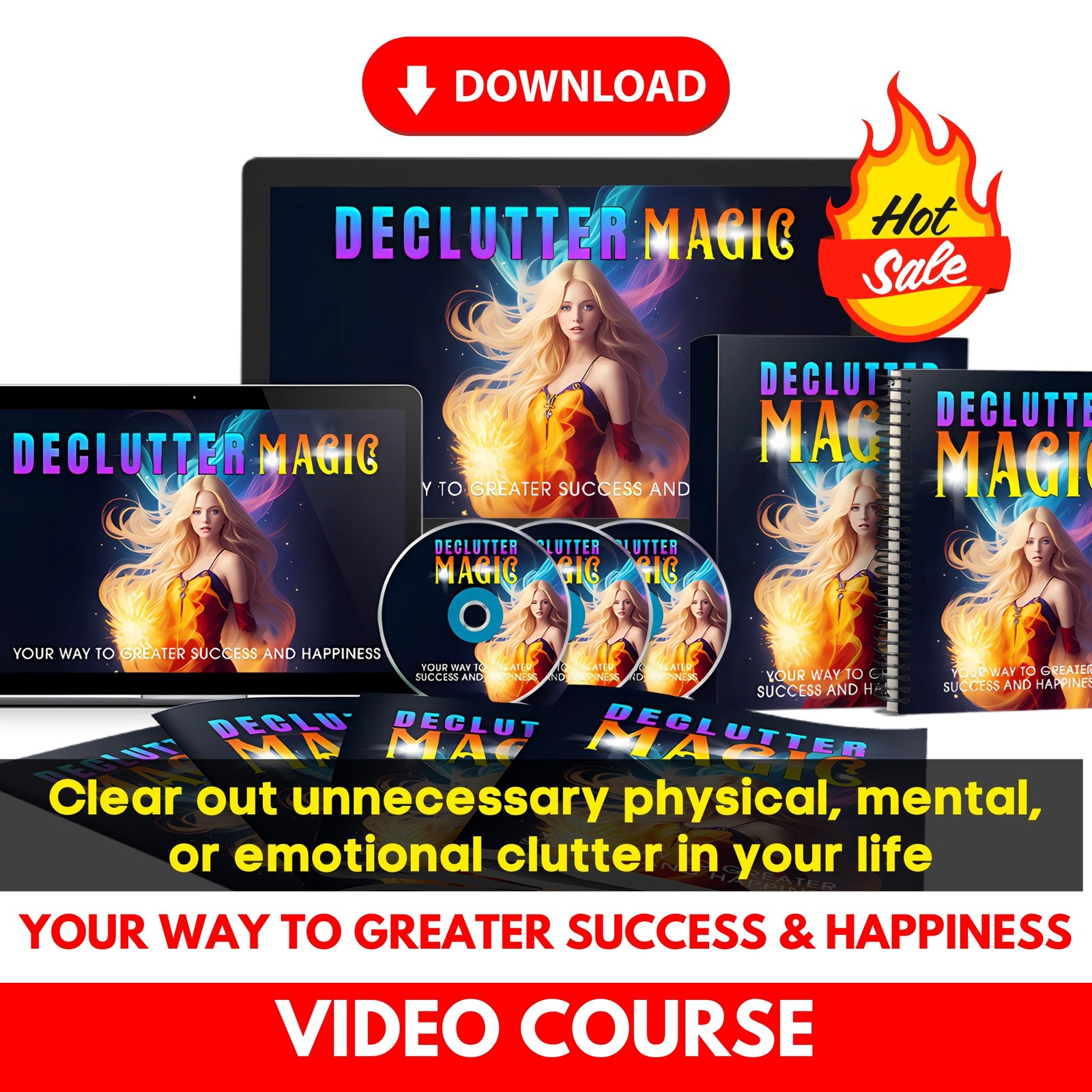 Declutter Magic Video Course