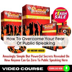 Public Speaking Extraordinaire Video and Audio Series (Masterclass Video Course)