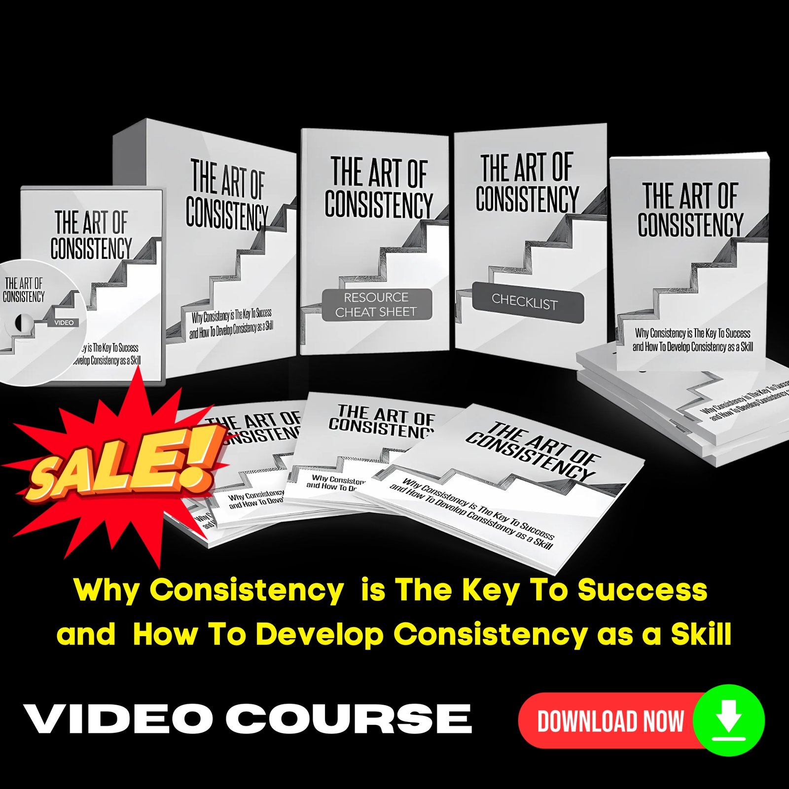 The Art Of Consistency Upgrade Package (Video Course)