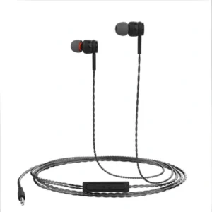 Wired In-Ear Earphones with Mic | Deep Bass | 3.5mm Audio Jack